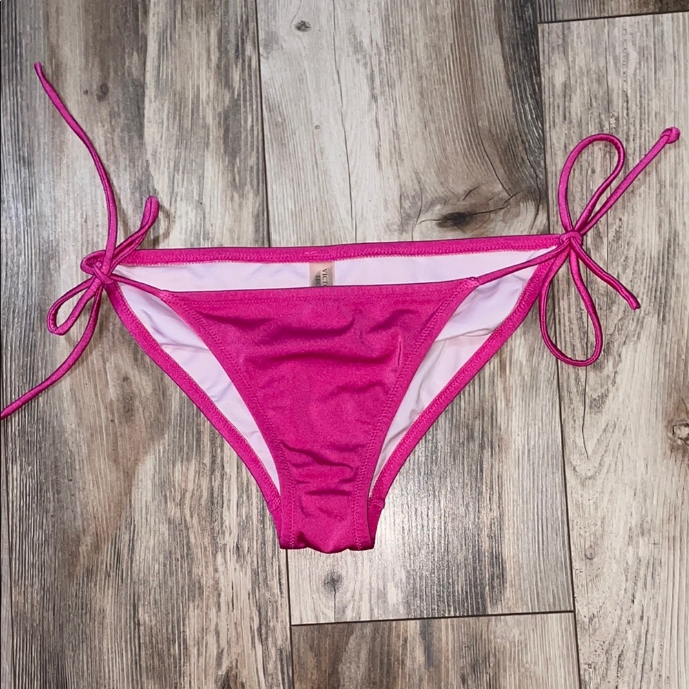 Pink Victoria’s Secret bikini with Side Ties